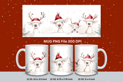 Christmas Mug Snowflakes Winter Mug Snowman Sublimation_34 Product Image 1