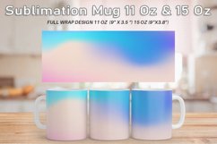 12 Mug Wrap Sublimation Design gradient bright color Product Image 3