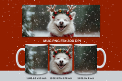 Christmas Mug Snowflakes Winter Mug Snowman Sublimation_43 Product Image 1