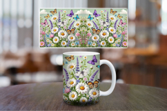 Mug Wrap Sublimation - Flowers Product Image 1