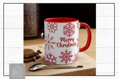 Glitter SNOWFLAKES Christmas Clipart Bundle | 154 PNGS