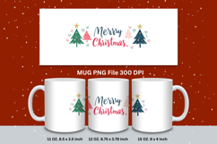 Christmas Mug Snowflakes Winter Mug Snowman Sublimation_57 Product Image 1