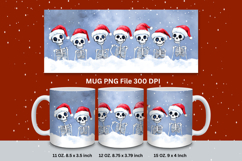 Christmas Mug Snowflakes Winter Mug Snowman Sublimation_70 Product Image 1