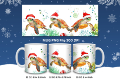 Christmas Mug Snowflakes Winter Mug Snowman Sublimation_8 Product Image 1