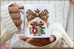 Love Came Down Christmas Christian Bible sublimation png Product Image 6