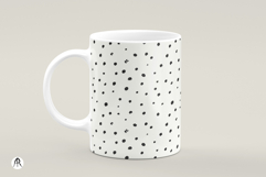 Irregular Hand-Drawn Tossed Dots Seamless Patterns Product Image 4