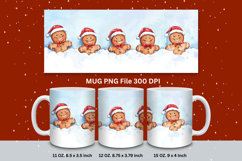 Christmas Mug Snowflakes Winter Mug Snowman Sublimation_86 Product Image 1