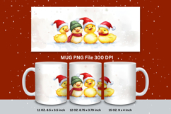 Christmas Mug Snowflakes Winter Mug Snowman Sublimation_96 Product Image 1