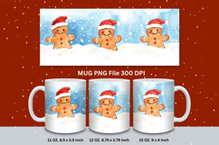 Christmas Mug Snowflakes Winter Mug Snowman Sublimation_97 Product Image 1
