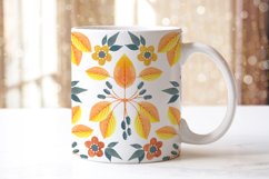 Mug autumn leaves sublimation