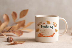 Cozy Autumn Clipart Vector and PNG Product Image 6