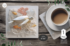 3D Sea turtle Mug coaster | Coaster Mug | underwater world Product Image 1