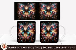3D Mug, Coffee Mug Butterfly, Spring Mug, 11 oz mug, Product Image 1