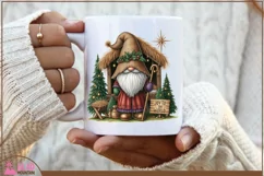 Christmas Gnome png, Joy to the World Shepherd gnome png Product Image 3