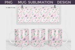 Spring Floral Mug Bundle | Pastel Flowers Mug Sublimation Product Image 5
