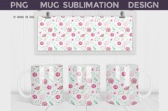 Spring Floral Mug Bundle | Pastel Flowers Mug Sublimation Product Image 6