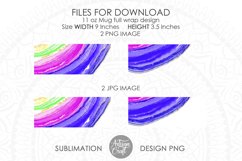 11oz Mug Template for sublimation printing 