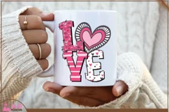 Valentine Love PNG Designs For Sublimation, Love Letters Product Image 3
