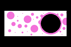 Mug dots design template printing with placeholder photo Product Image 2