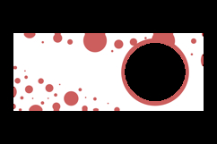 Mug dots design template printing with placeholder photo fra Product Image 2