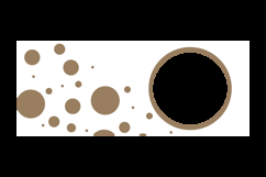 Mug dots design template printing with placeholder photo Product Image 2