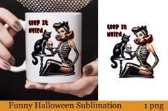 Funny Witch Sublimation | Sarcastic halloween Print Product Image 1
