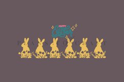 Happy Easter to Every Bunny 11&amp;15oz Coffee Glass Mug SVG Product Image 3