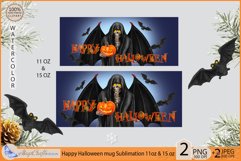 Happy Halloween Mug Sublimation| Halloween mug 11oz 15oz Product Image 2