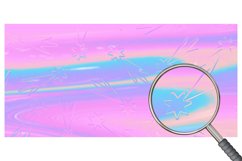 Holographic Foil Coffee Mug Design | Sublimation Wrap Product Image 7