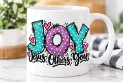 Joy doodle letters, Joy is Jesus, then Others, then You Product Image 2