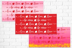 3 mug sublimation wrap heart love Valentines day Product Image 2