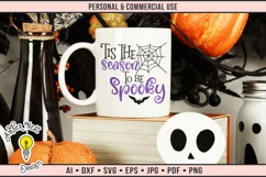 Tis the season to be spooky SVG | Halloween SVG Product Image 1