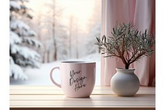 Winter Snow Coffee Mug Mockups Template Blank Mug Mock Ups Product Image 1