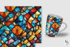 Colorful Stone Embroidery Digital Papers Product Image 5
