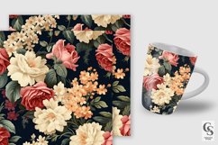 Fresco Blooming Flowers Seamless Patterns Product Image 2