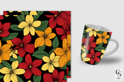 Black History Month Flowers Seamless Patterns Product Image 5