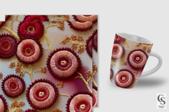 Gear Floral Embroidery Seamless Patterns Product Image 5