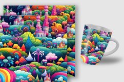 Whimsical Land Digital Paper Backgrounds Product Image 4