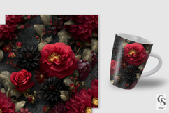 Gothic Floral Garden Seamless Patterns Product Image 2