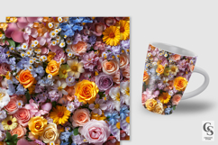 Bright Spring Bouquet Flowers Patterns Product Image 4