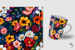 Bright Painted Flower Garden Patterns Product Image 5