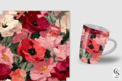 Spring Acrylic Flowers Hearts Patterns Product Image 2