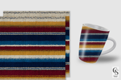 Handwoven Mexican Serape Seamless Patterns Product Image 5