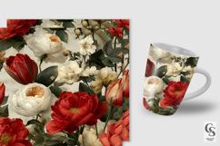 Large Botanical Flowers Seamless Patterns Product Image 5