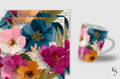 Floral Junk Journal Seamless Patterns Product Image 2