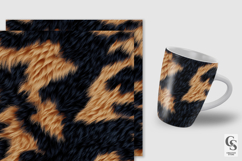 Tabby Cat Fur Texture Seamless Pattern Product Image 2