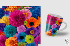 Vibrant Spring Florals Seamless Patterns Product Image 5