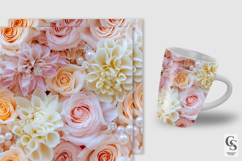 Pastel Delicate Floral Bouquet Pattern Product Image 2
