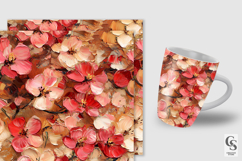 Impasto Painted Sakura Blossoms Seamless Patterns Product Image 3