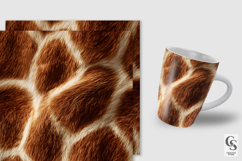 Giraffe Skin Texture Seamless Patterns Product Image 5
